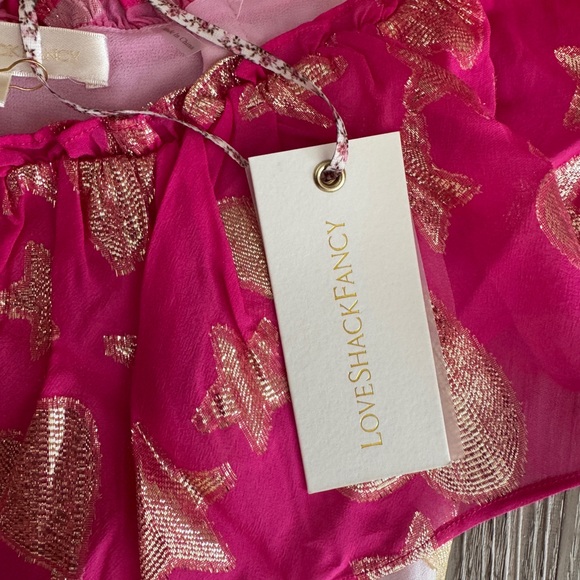 NWT Love Shack Fancy Vynne Dress - Picture 3 of 7